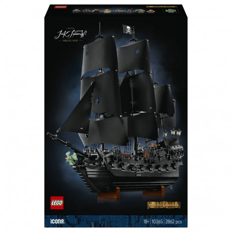 ICONS piraadilaev 10365 kapten Jack Sparrowi