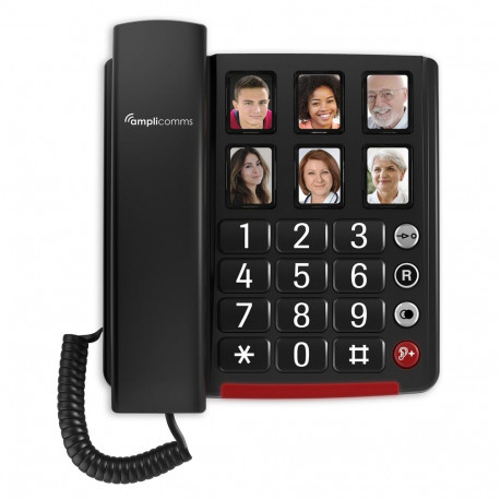 Amplicomms telefon BigTel 40 plus suurte fototastidega
