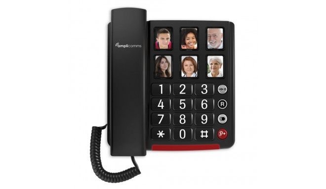 Amplicomms telefon BigTel 40 plus suurte fototastidega