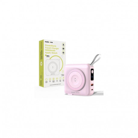 Mobile Origin PBT-03L-PNK power bank Lithium Polymer (LiPo) 10000 mAh Wireless charging Pink