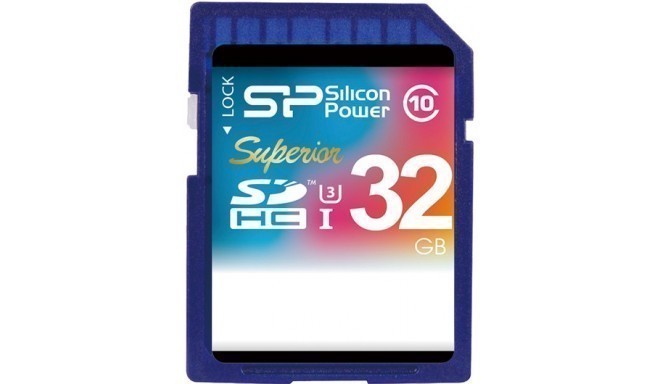 Silicon Power memory card SDHC 32GB UHS-I U3