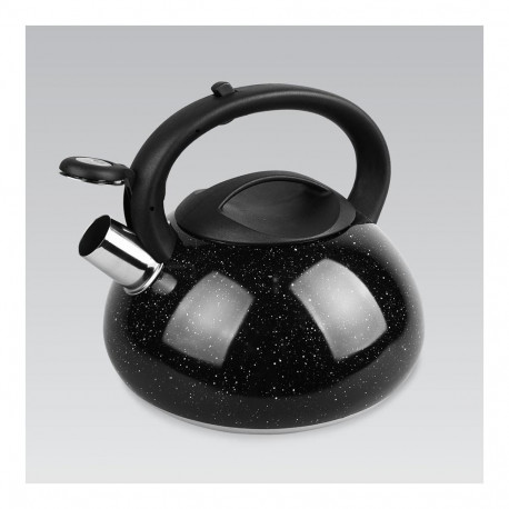 Home & Kitchen Appliance - Maestro MR-1316-BLACK Stainless Steel Kettle 3L Whistle Black