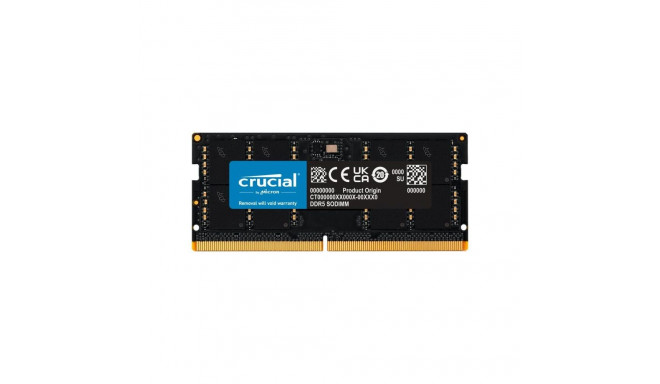 RAM Module - Crucial DDR5 48GB 5600MHz SO-DIMM ECC Memory Module Black