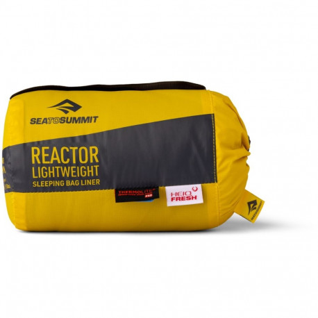 Sleeping Bag Liner - SEA TO SUMMIT Reactor Lightweight Liner 2060mm x 800mm 270g Pewter