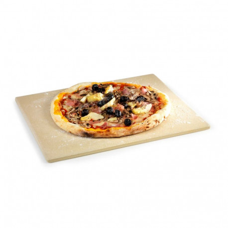 Barbecook | Dynamic Core Pizza Stone Made of Refractory Clay, 43 x 35 x 1.2 cm (per 4 pcs) | BC-ACC-