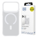 3mk Smoke MagCase for iPhone 17 Pro - White-Translucent
