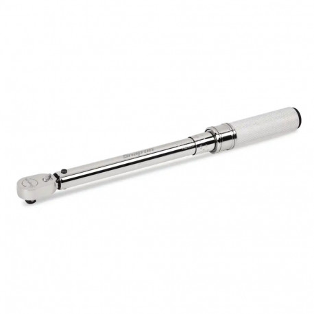 3/8" Drive Adjustable Click-Type Flex-Head Torque Wrench 5-75 ft-lb
