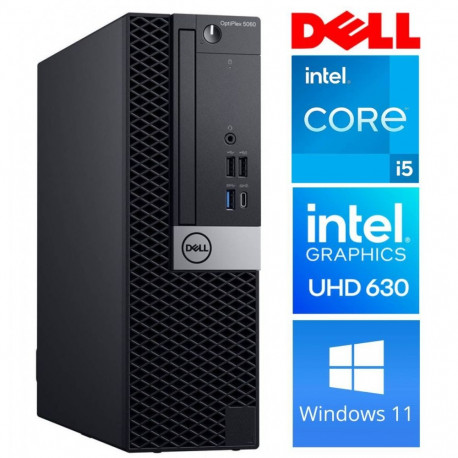 DELL 5060 SFF i5-8500 16GB 512SSD M.2 NVME WIN11Pro