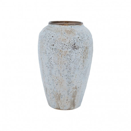 Vase TITAN STONE D17xH29cm, beige
