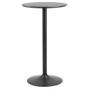 Baarilaud IBIZA Ø 60 cm, must