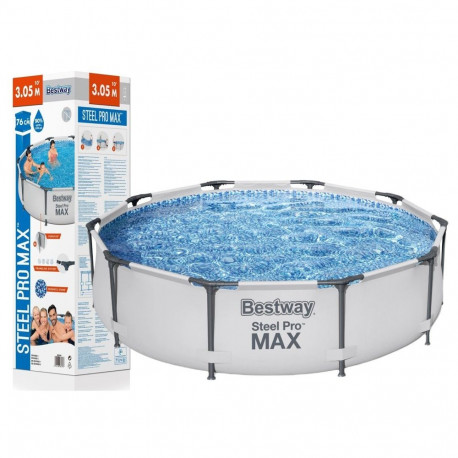 Bestway aiabassein 56406 raamiga ümmargune 305x76cm