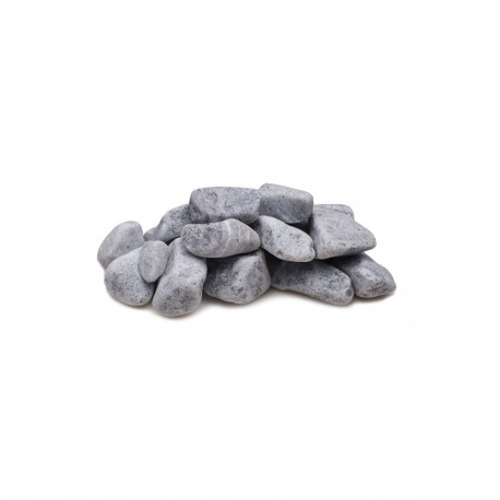 DECORATIVE STONES ICE BLUE 20-40MM 20KG