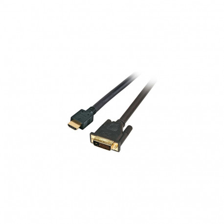 "EFB HighSpeed HDMI - DVI Kabel,HDMI A - DVI 24+1 St-St 5m, schwarz"
