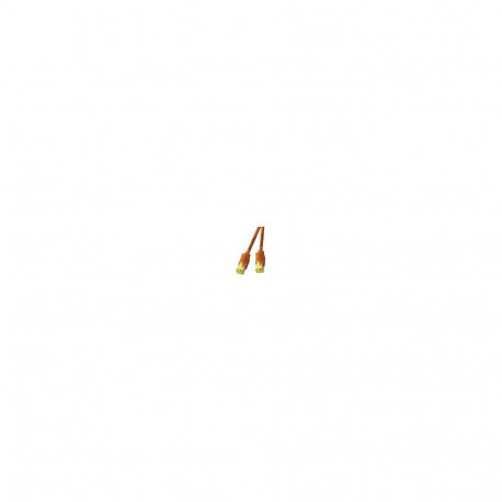 "EFB RJ45 Patchkabel Cat.6A S/FTP LSZH Draka UC900 TM31 orange 0,5m"