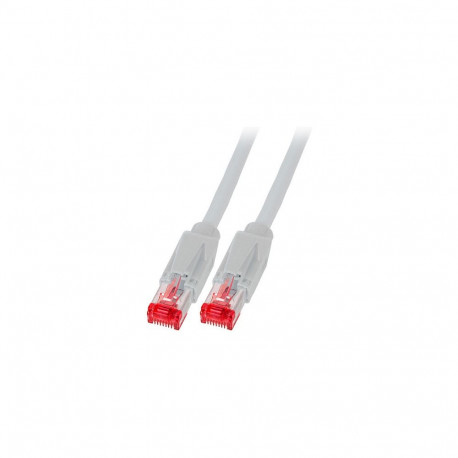 "EFB RJ45 Patchkabel Cat.6A S/FTP LSZH Draka UC900 TM21 grau 15m"