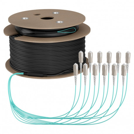 "EFB Trunkkabel U-DQ(ZN)BH OM3 12G (1x12) SC-SC 100m Dca LSZH"