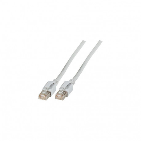 "EFB RJ45 Patchkabel Cat.6A S/FTP FRNC VC LED grau 15m"