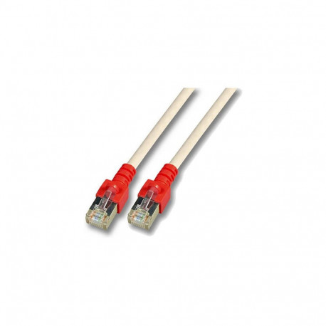 "EFB RJ45 Patchkabel Cat.5e SF/UTP PVC Tlle rot CCA crossed grau 5m"