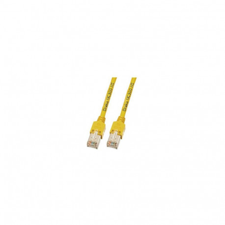"EFB RJ45 Patchkabel Cat.5e SF/UTP LSZH Draka UC300 TM11 gelb 1m"