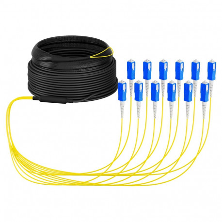 "EFB Trunkkabel U-DQ(ZN)BH OS2 12E (1x12) SC-SC 40m Dca LSZH G657A1"