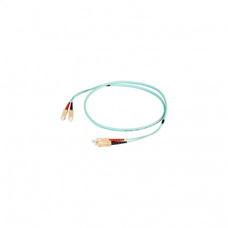 "EFB Duplex Patchkabel Flat-Twin SC-SC OM3 50m LSZH 3x5mm aqua"