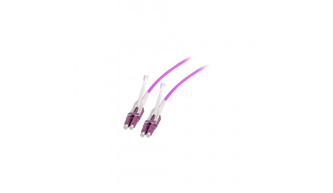 "EFB Duplex Patchkabel Push/Pull LC-LC OM4 1m LSZH 3mm erikaviolett"