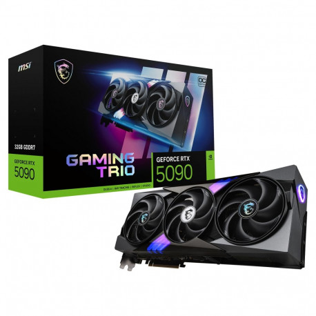 "RTX 5090 MSI Gaming Trio OC 32GB GDDR7 3 Fan"