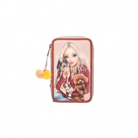 TOPModel Triple Pencil Case FUR EVER FRIENDS