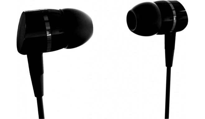Vivanco earphones Solidsound, black (38901) (opened package)