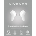 Vivanco wireless earphones Fresh Pair BT, white (60604) (opened package)