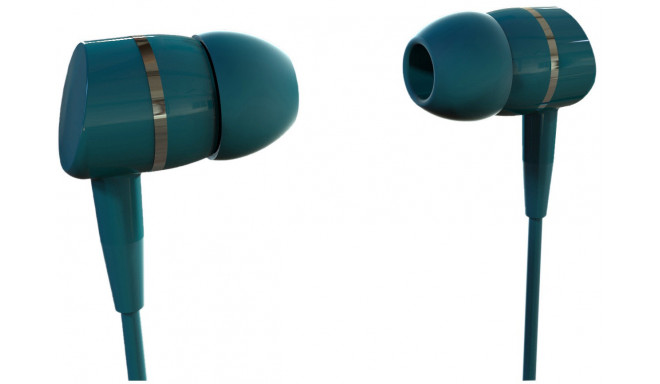 Vivanco earphones Solidsound, green (38903) (opened package)