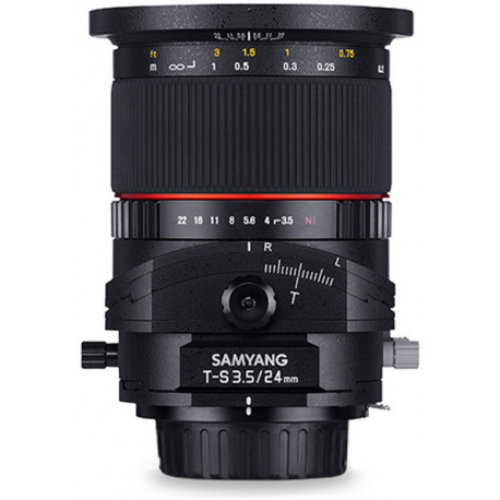 Samyang 24mm f/3.5 ED Tilt/Shift objektiiv Canonile