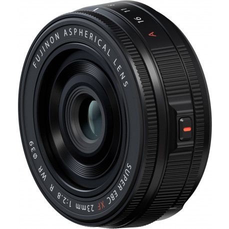 Fujifilm Fujinon XF 23mm f/2.8 R WR objektiiv, must