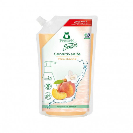 Frosch virsiku vedelseep täitepakend 500ml