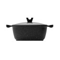 CASSEROLE DOMOLETTI BL MARBLE D28CM 6.1L