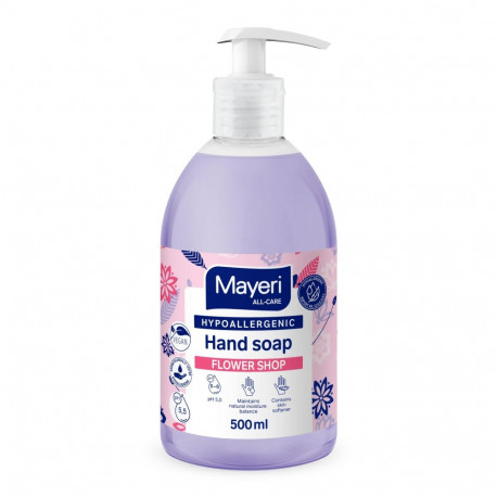 Mayeri hüpoallergeenne lilleline vedelseep 0.5L