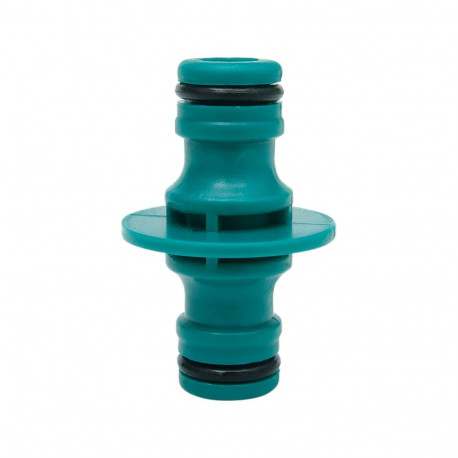 Straight hose connector for joining and extending garden hoses 1/2" ABS 89246 FLO