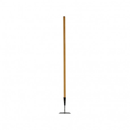 Flo GRD 35776, 160mm, 115cm, wood handle, steel working part, lacquered