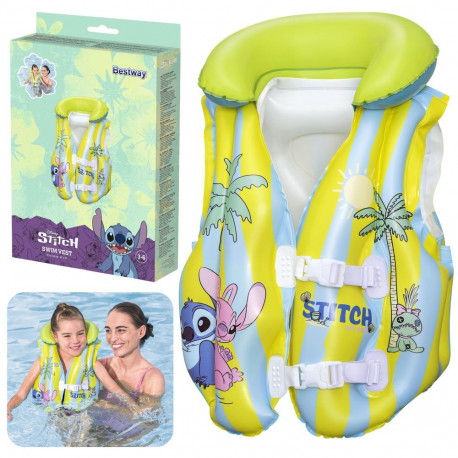 Kamizelka Do Pływania Dla Dzieci Disney Stitch Bestway 9104R