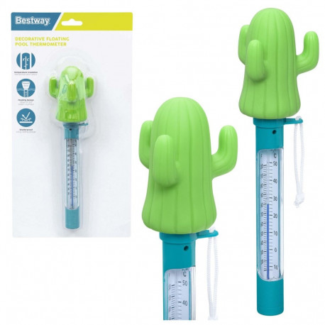 Bestway basseini ja spaa termomeeter 58763 ujuv kaktusekujuline, roheline