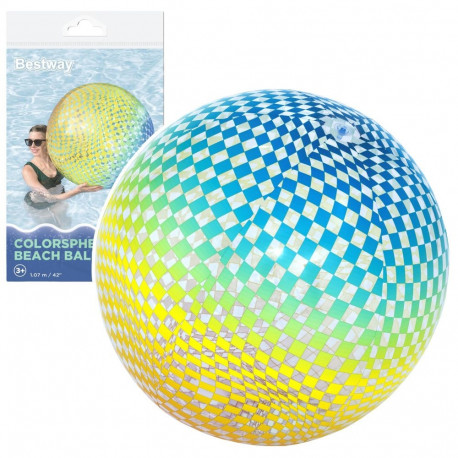 Bestway suur täispuhutav rannapall 31152 Colorsphere 107cm