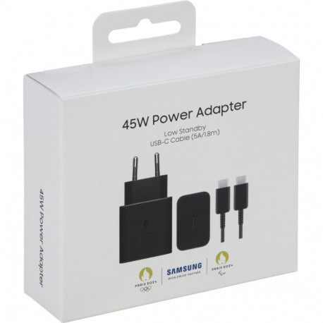 Samsung MOBILE CHARGER WALL 45W/BLACK EP-T4511XBEGEU