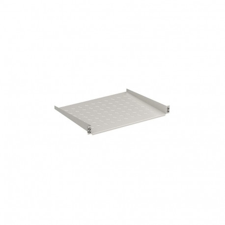 19" riiul 1HE fikseeritud T=350mm 6kg esikinnitusega, RAL7035