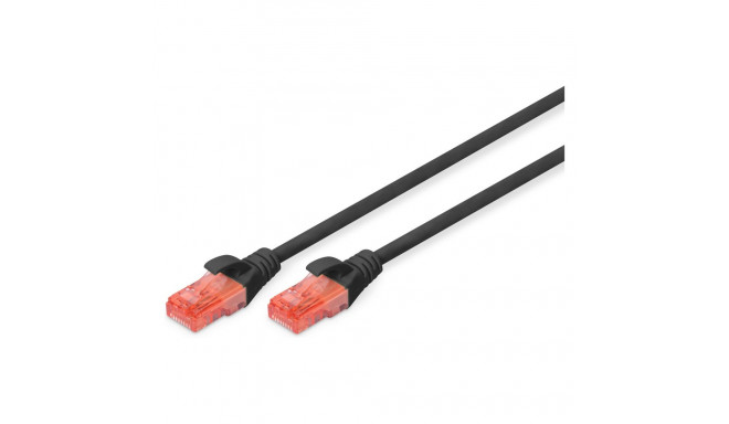 "DIGITUS CAT 6 U/UTP Patchkabel - LSZH, 3m, schwarz"