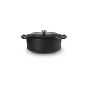 "Le Creuset Bräter 35cm, mattschwarz"