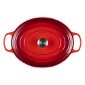 "Le Creuset Bräter 35cm, kirschrot"