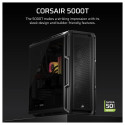 "CORSAIR Midi 5000T (Tempered Glass) Black"