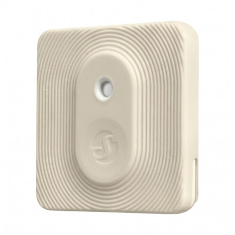 Shelly temperatuuri- ja niiskusandur Blu ZB H&T Bluetooth Zigbee Plug & Play patareitoitega, helebee