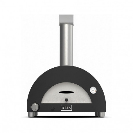 "Alfa Forni Moderno 1 Pizza Gas Schiefer Grau"