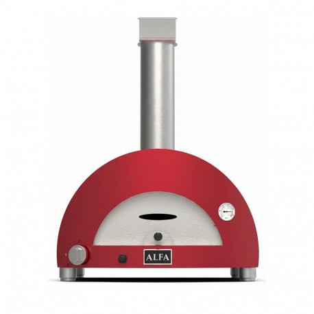 Alfa Forni Moderno 1 Pizza gaasiga antiikpunane